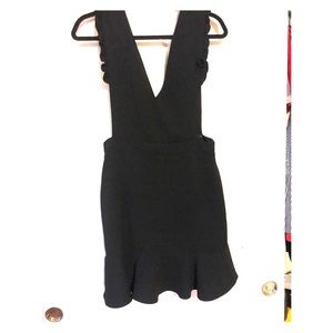 After market Black mini dress